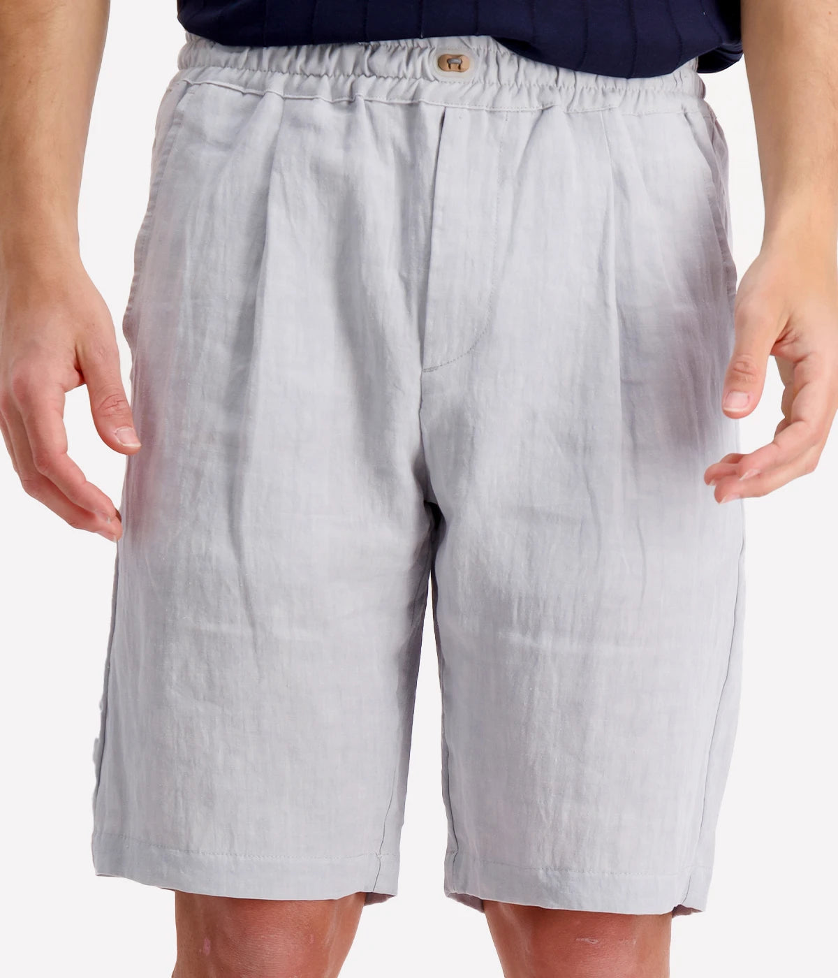 Bermuda String Shorts in Denim