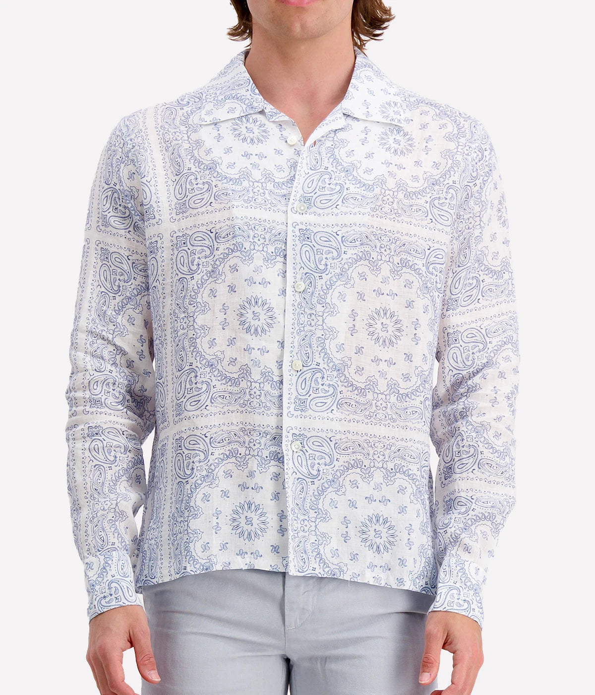 Bowling Shirt in White