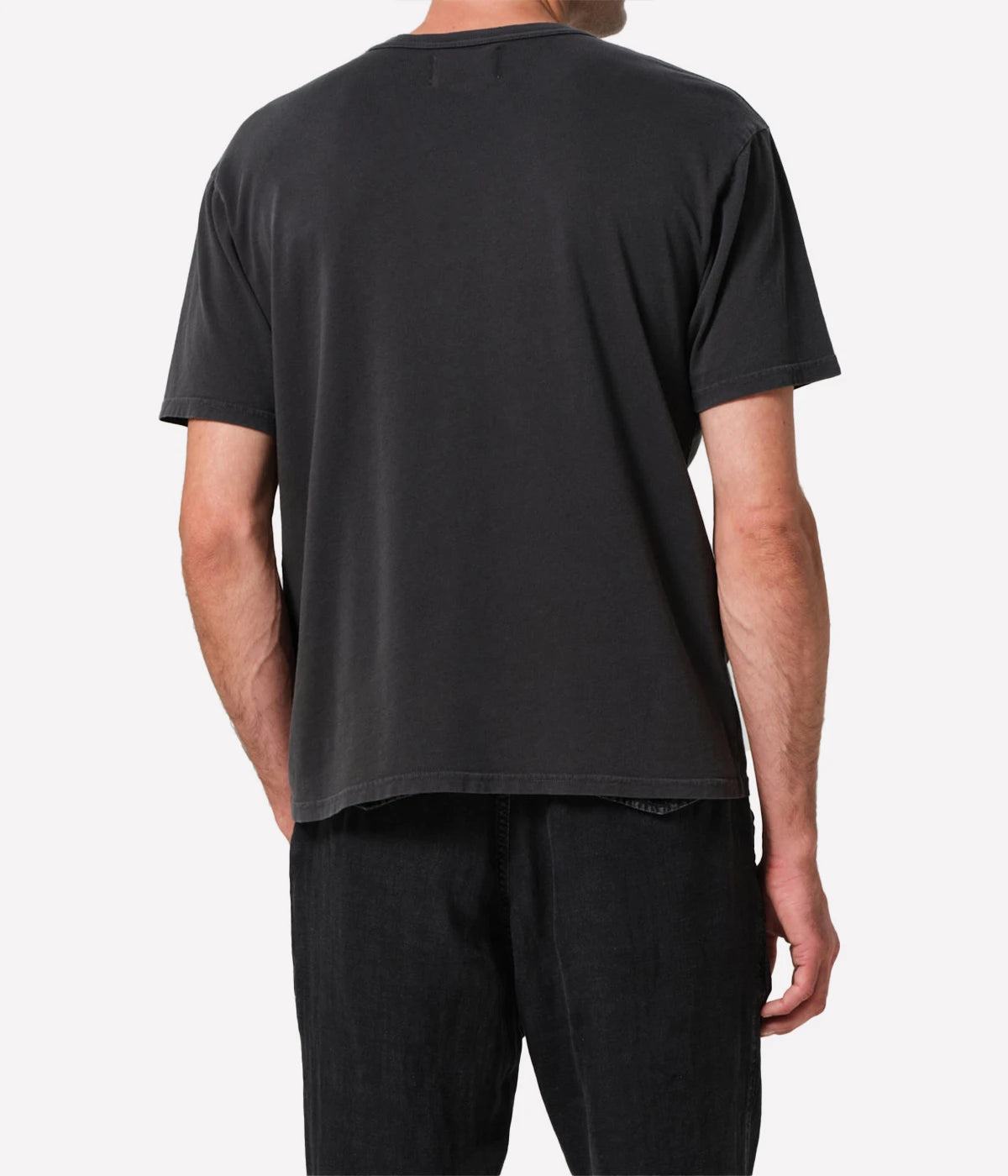 Box Tee in Charcoal