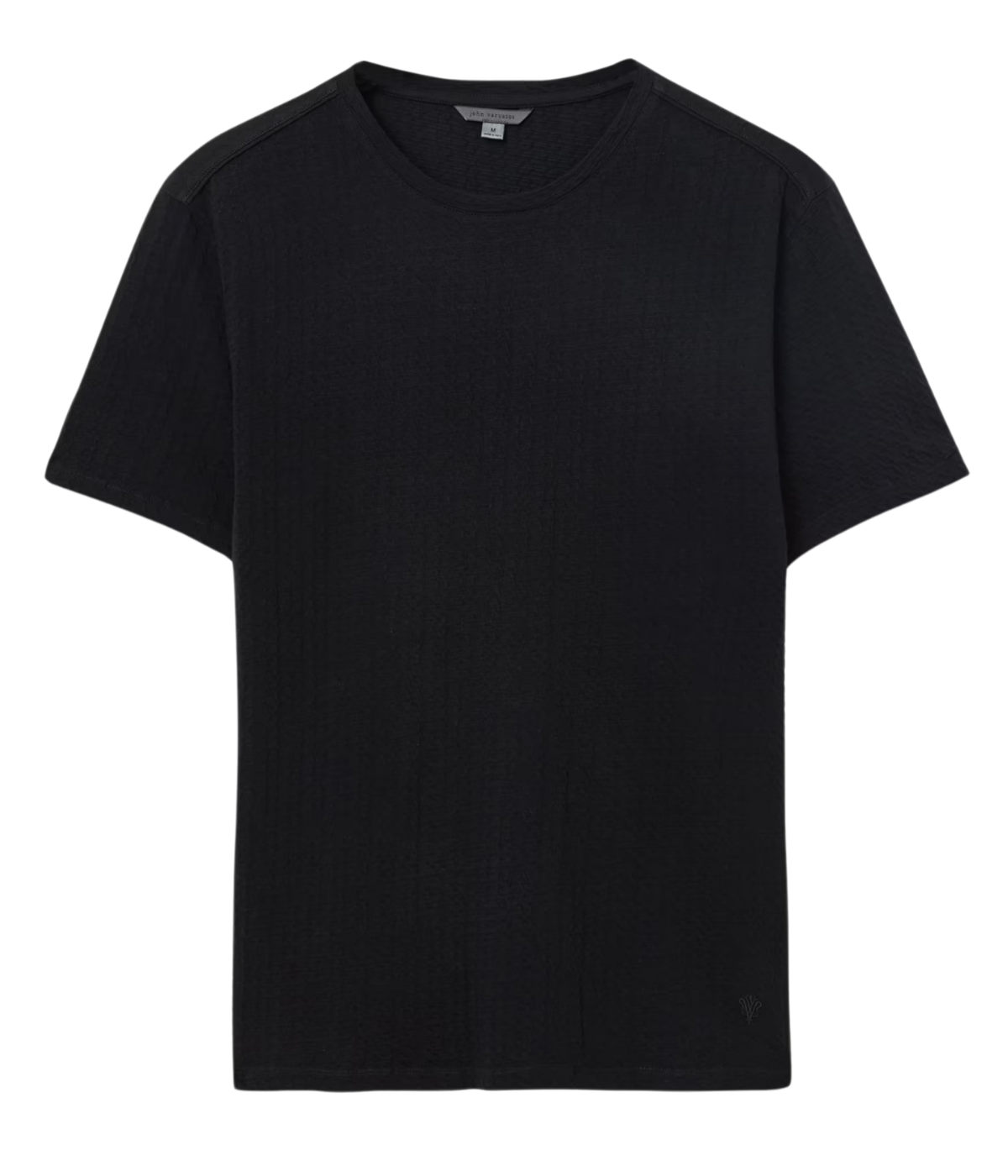 Brasse Short Sleeve Crew Tee in Black
