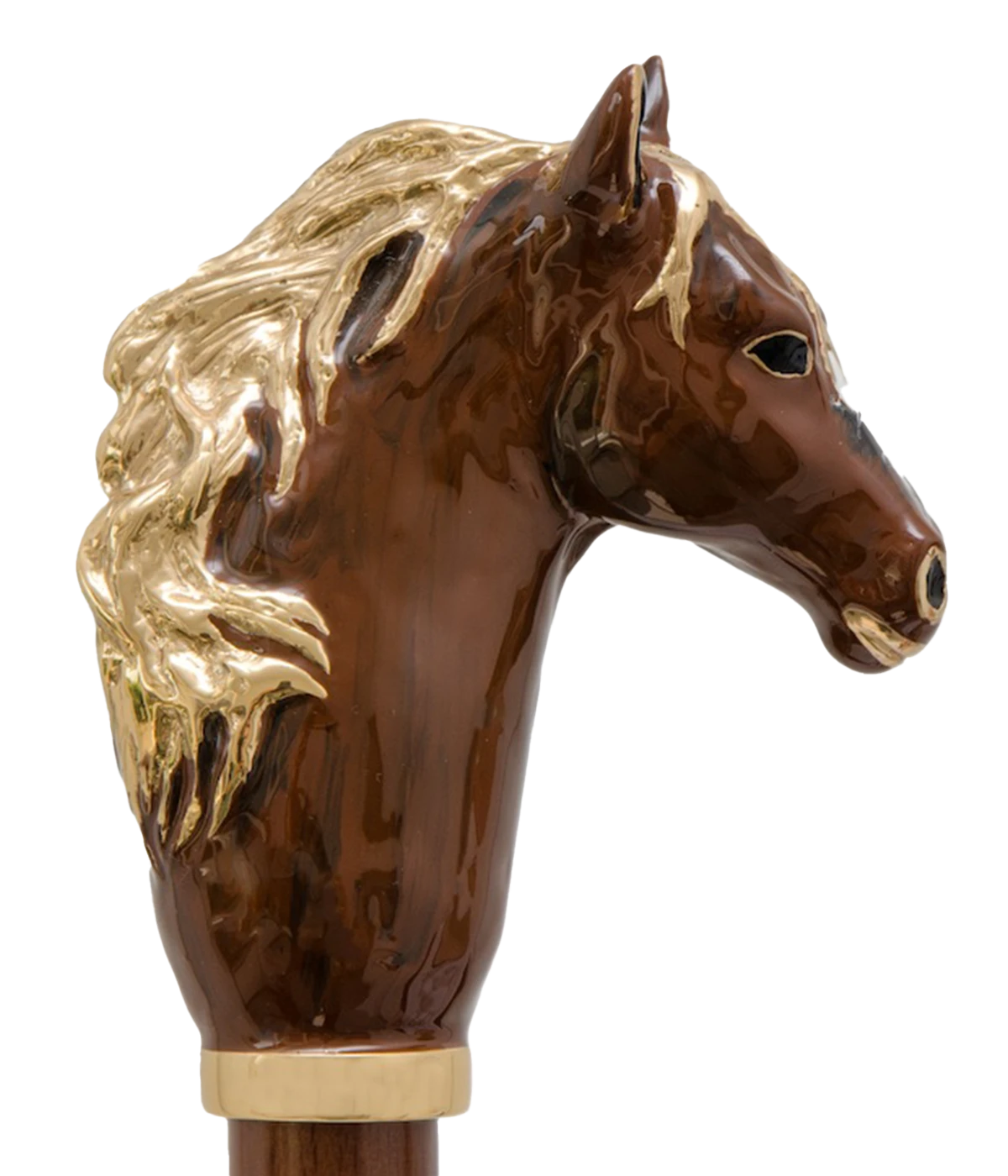 Horse Shoe Horn in Brown