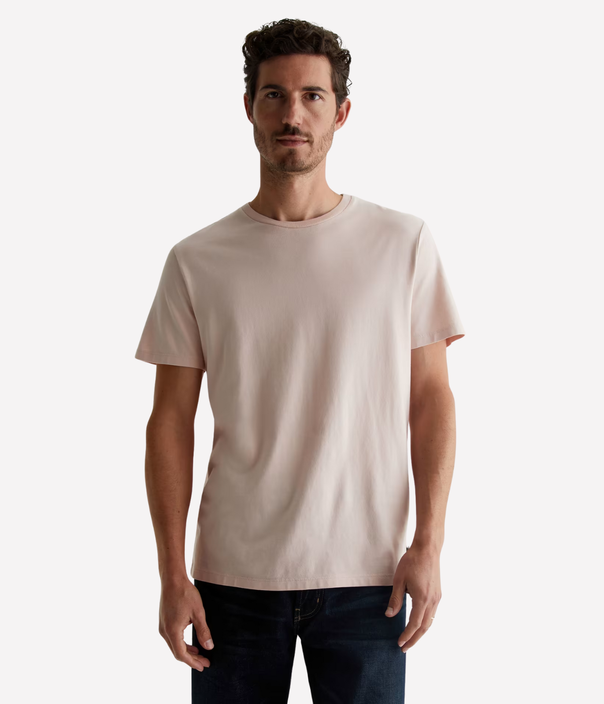 Bryce Crew in Vintage Pink