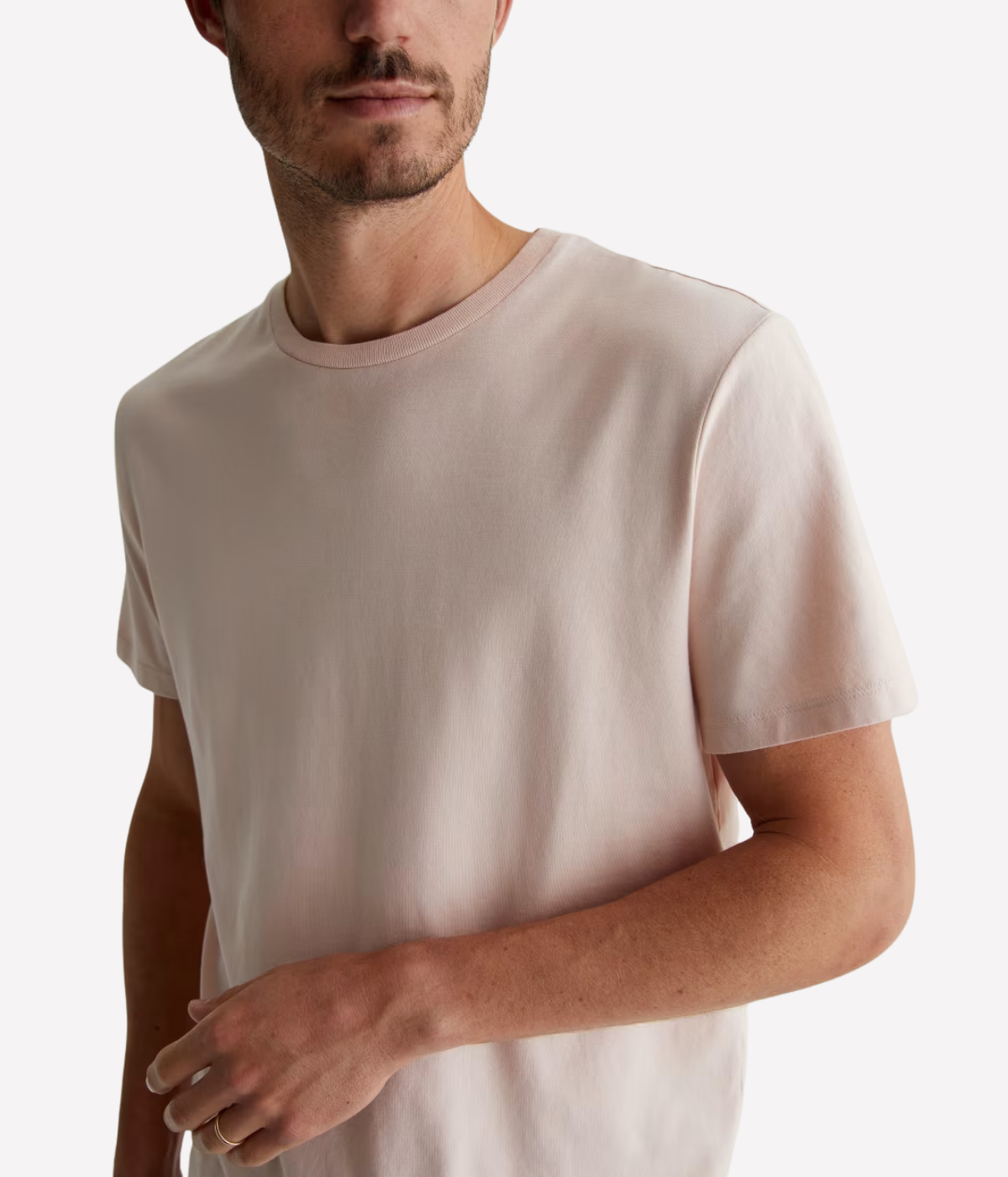 Bryce Crew in Vintage Pink