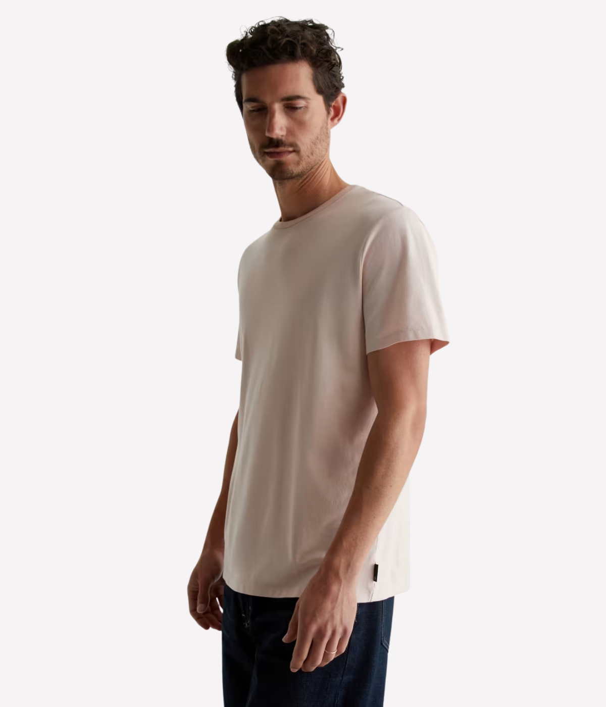 Bryce Crew in Vintage Pink