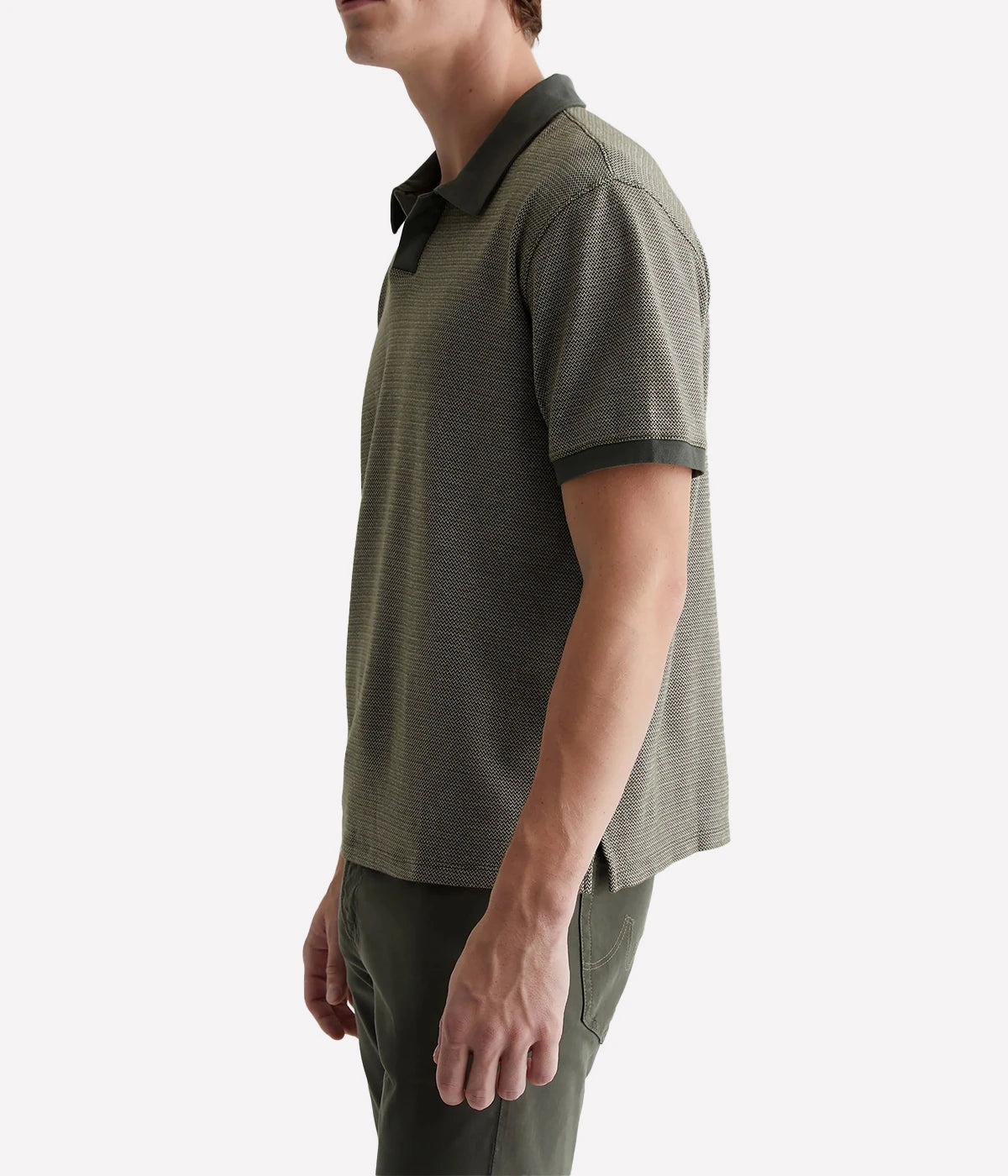 Bryce Johnny Collar in Endless Wave Green