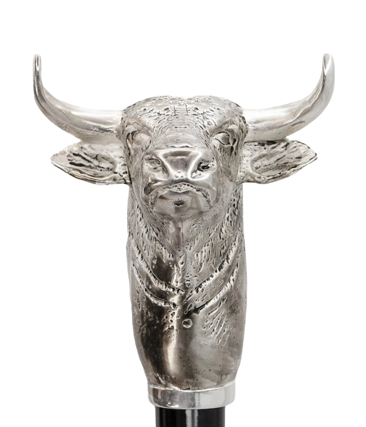 Bull Shoe Horn in Silver