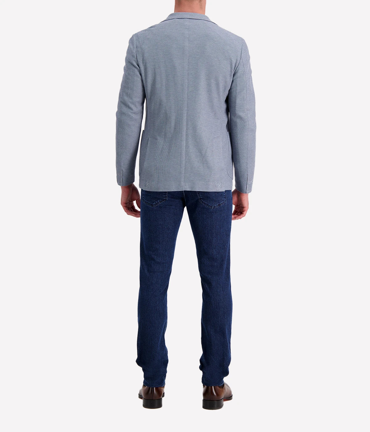 Single Breasted Soft Jacket in Denim