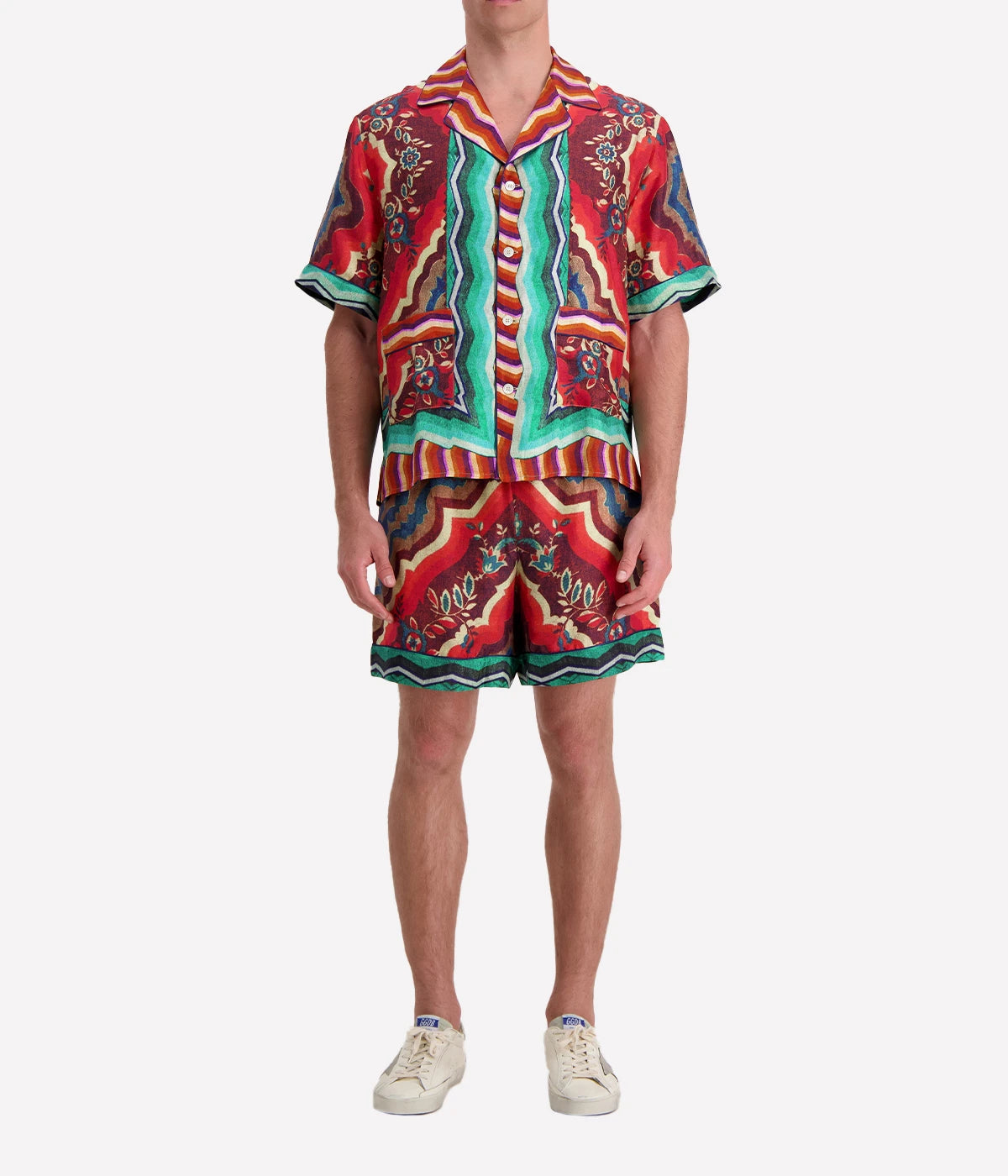 Shorts in Multi-Colour Floral