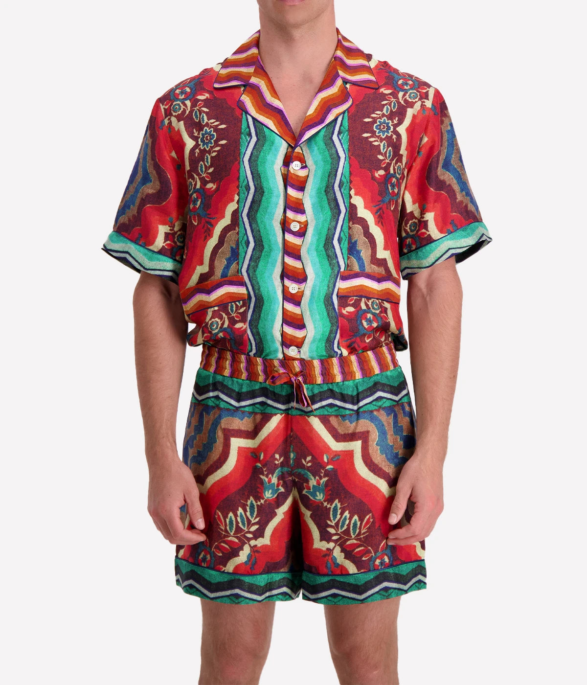 Shorts in Multi-Colour Floral