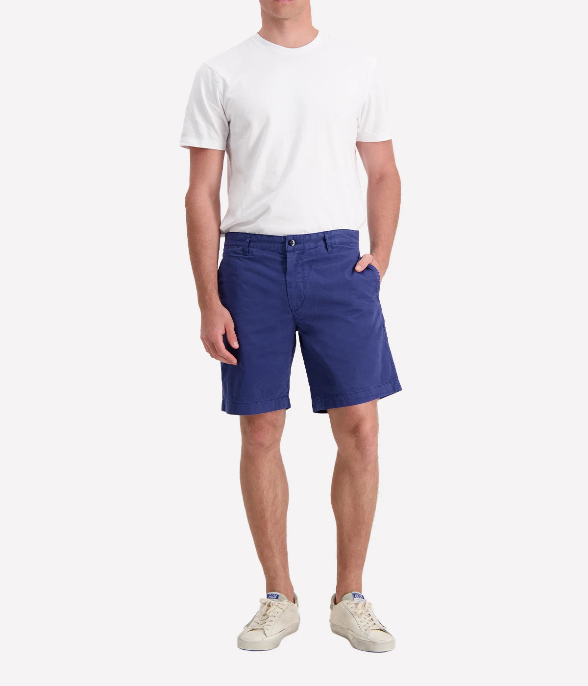 *FINAL SALE* Texas Woven Shorts in Worker Blue