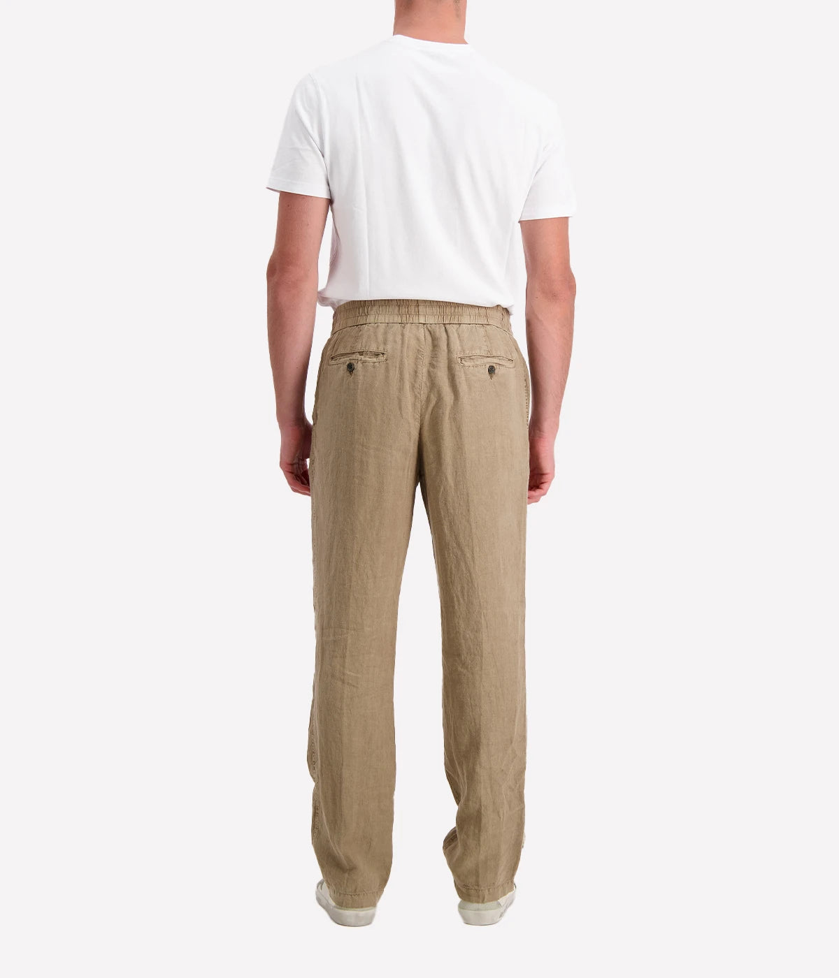 *FINAL SALE* Relaxed Linen Pant in Cashew Pigment