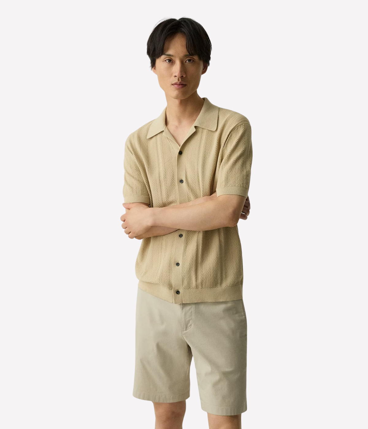 Camp Collar Shirt in Chino