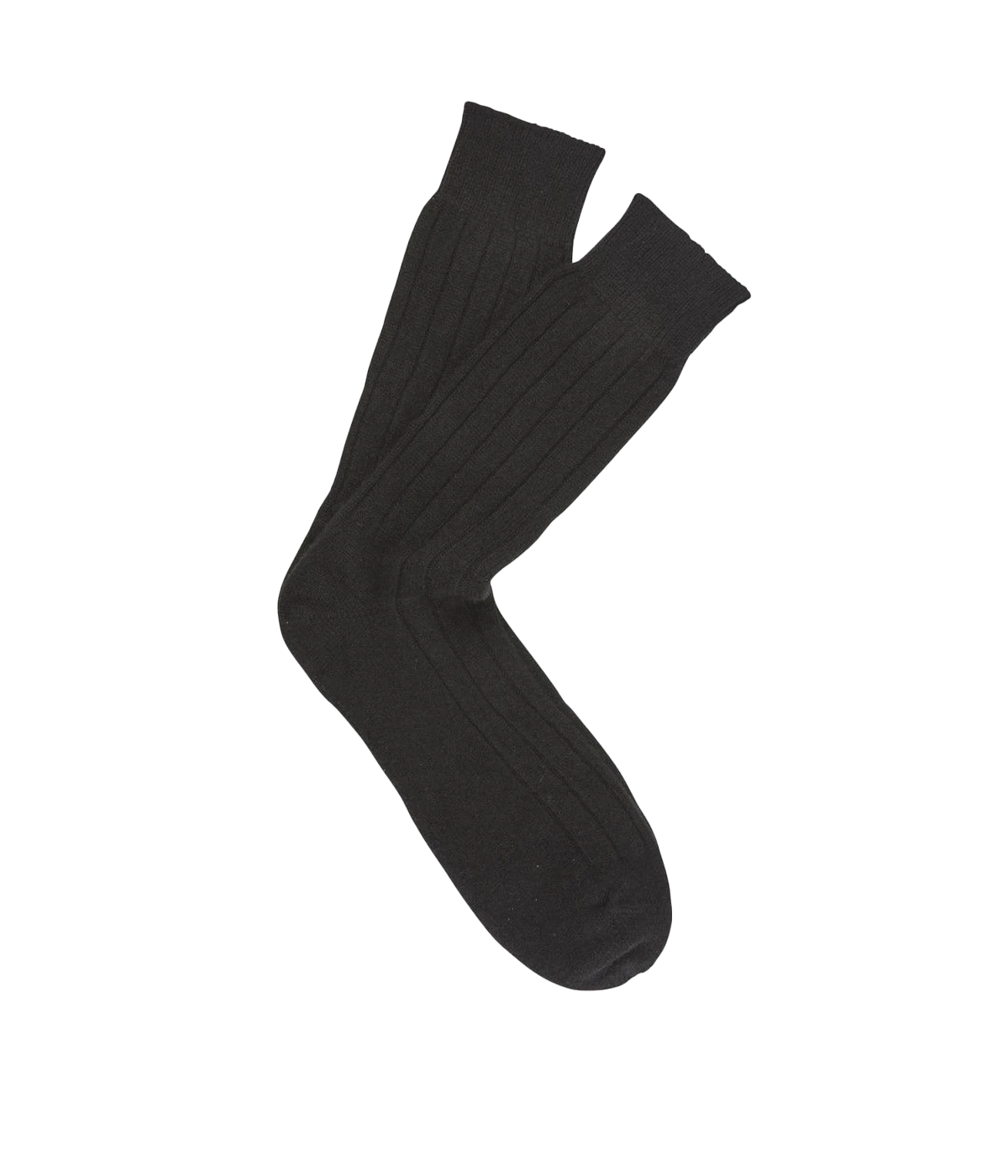Cashmere Dress Sock in Black