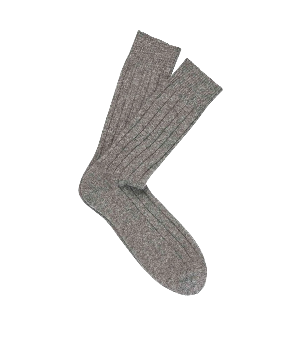 Cashmere Dress Sock in Flannel Grey