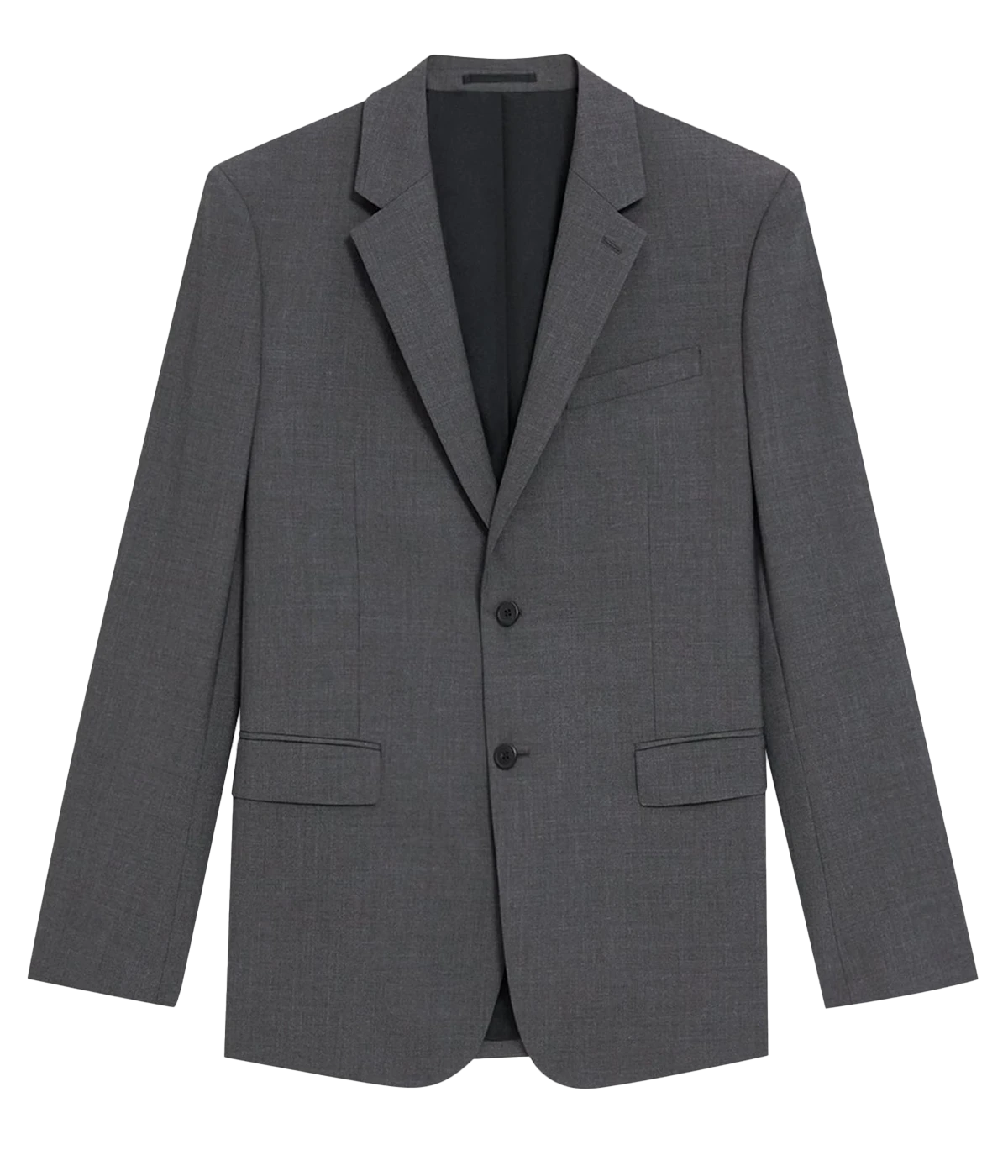 Chambers Blazer by Theory, crafted from medium-weight Italian virgin wool and Lycra Spandex. Features structured tailoring with notch lapels, chest and flap pockets, and buttoned cuffs. Fully lined with two interior pockets, wrinkle-resistant and moisture-controlling fabric.