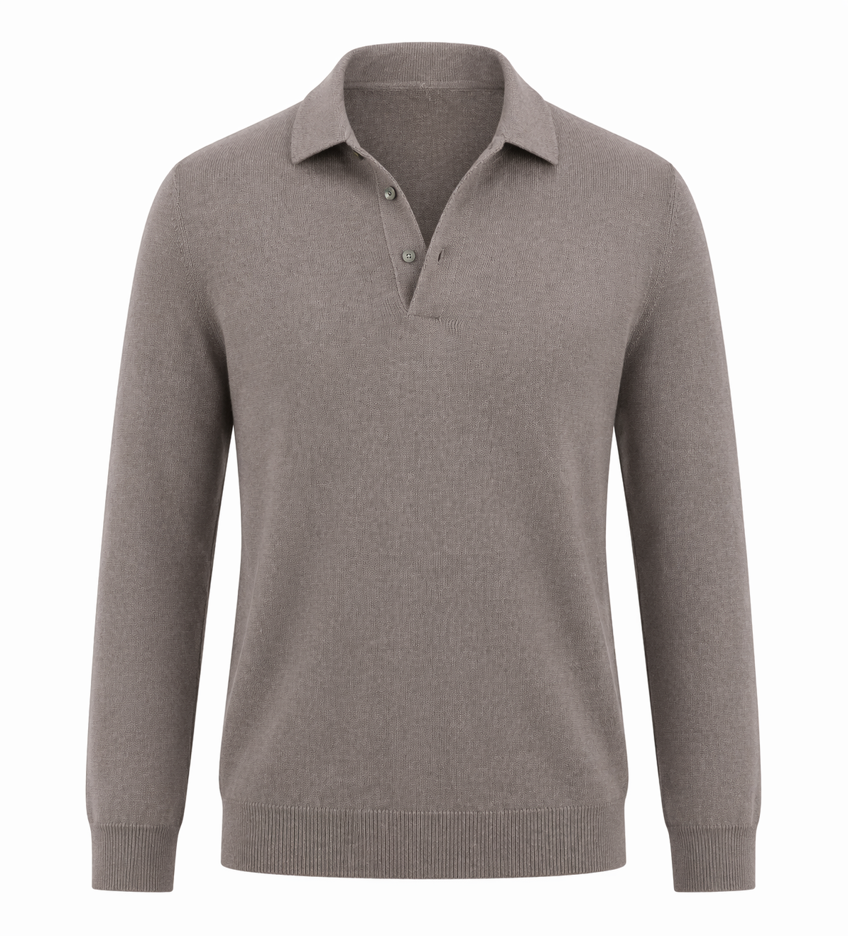 Long Sleeve Polo in ARMY
