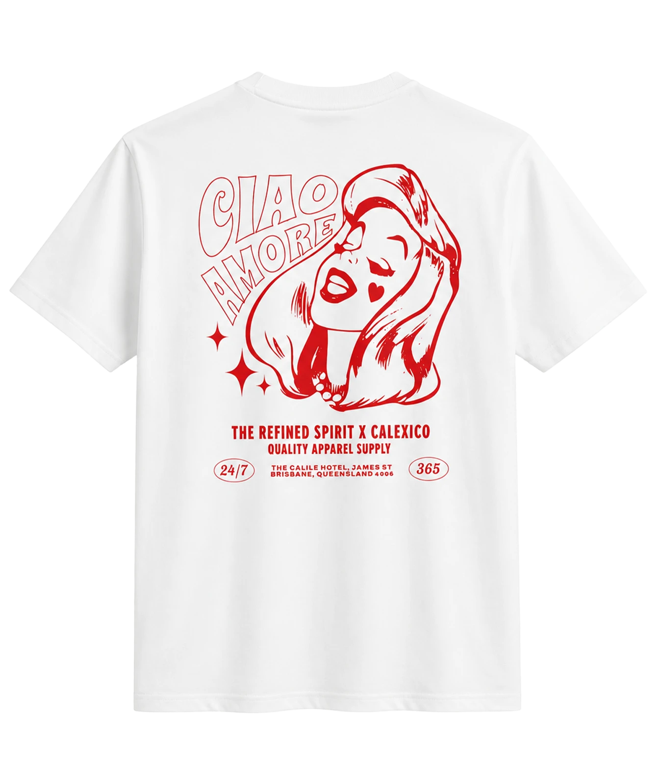 Ciao Amore T-Shirt in White