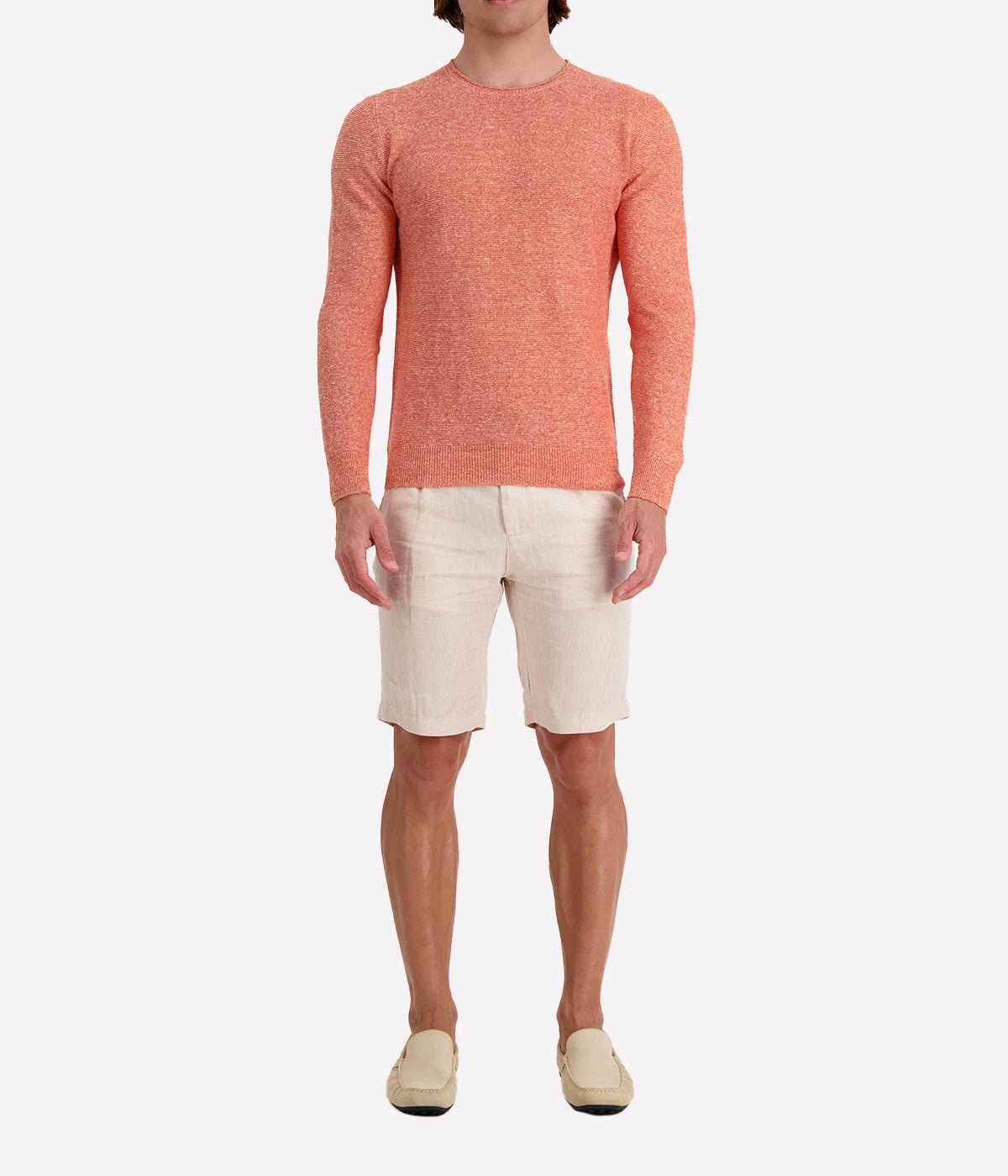 Crew Longsleeve in Mandarin