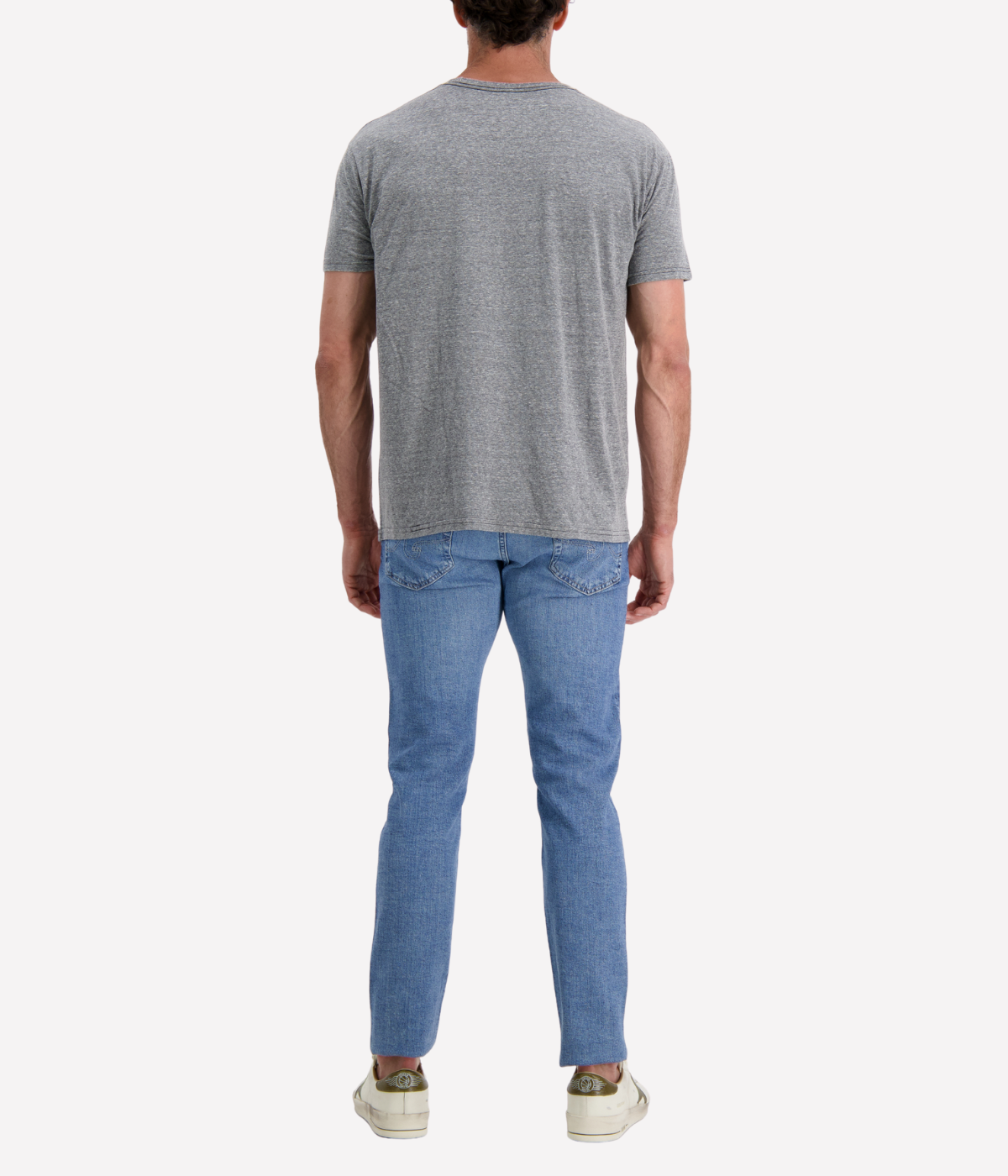 Dad Jokes Are How Eye Roll Tee in Grey
