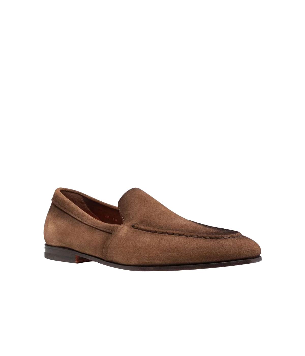 Daisy Suede Loafers in Brown