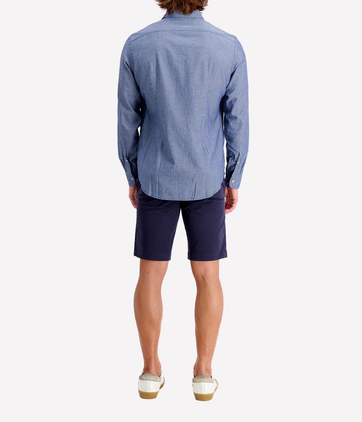 *FINAL SALE* Front Pockets Bermuda in Blue