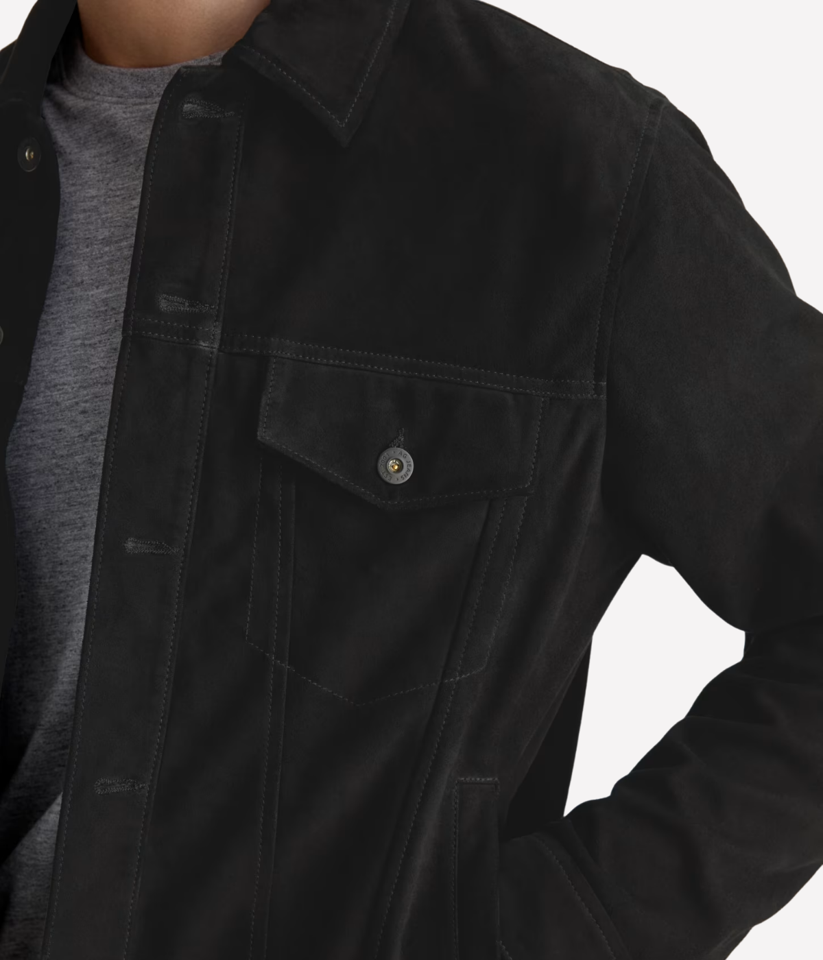 Dart Jacket in Super Black