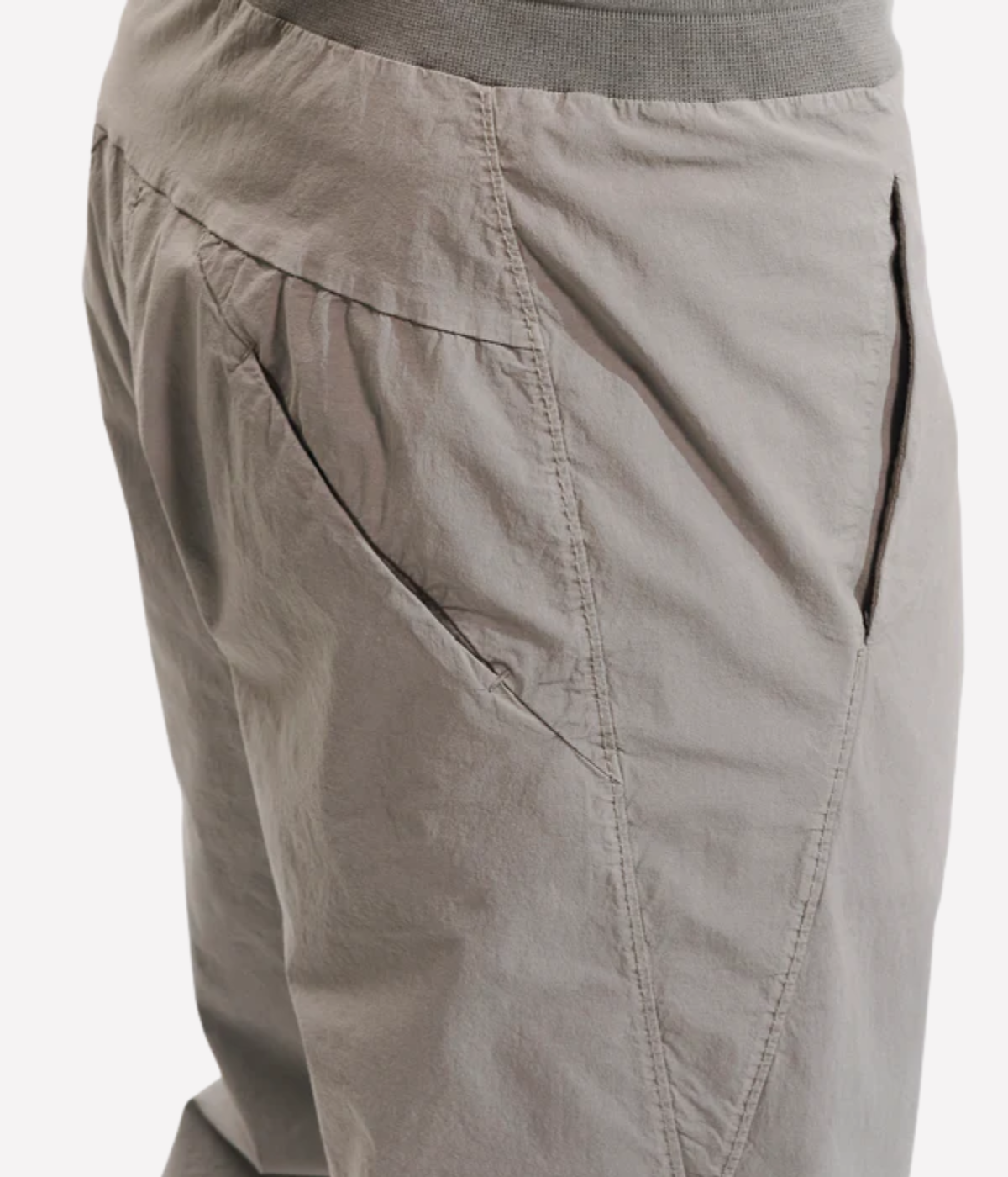 Drawstring Trousers in Clay