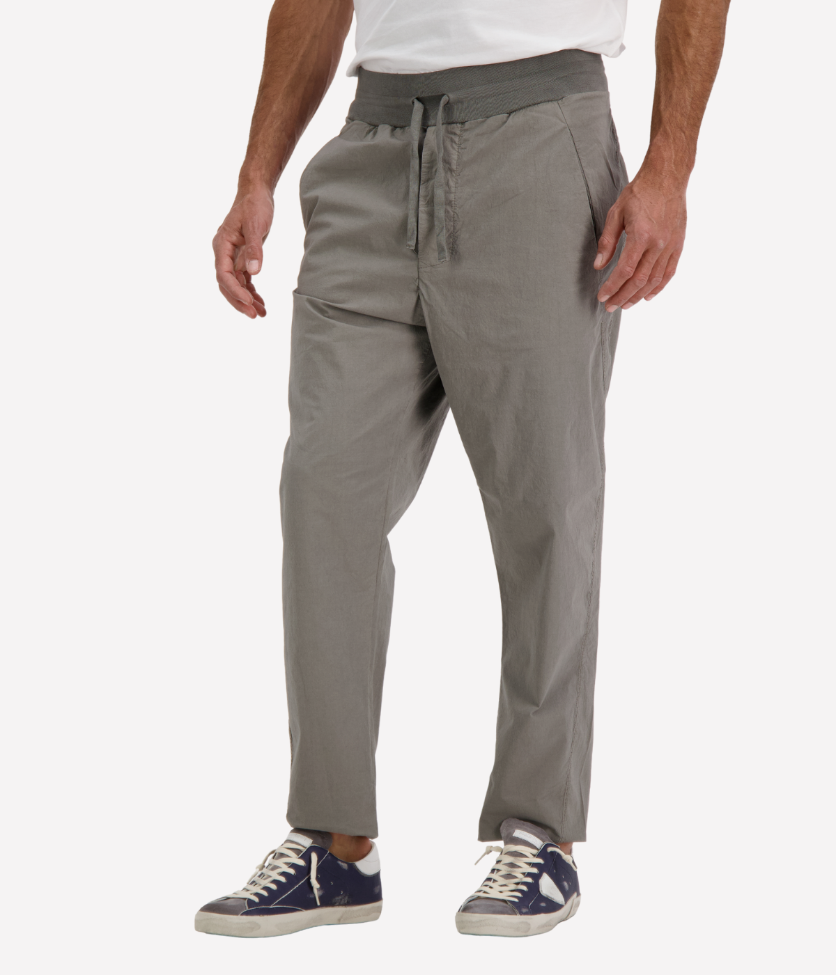 Drawstring Trousers in Clay