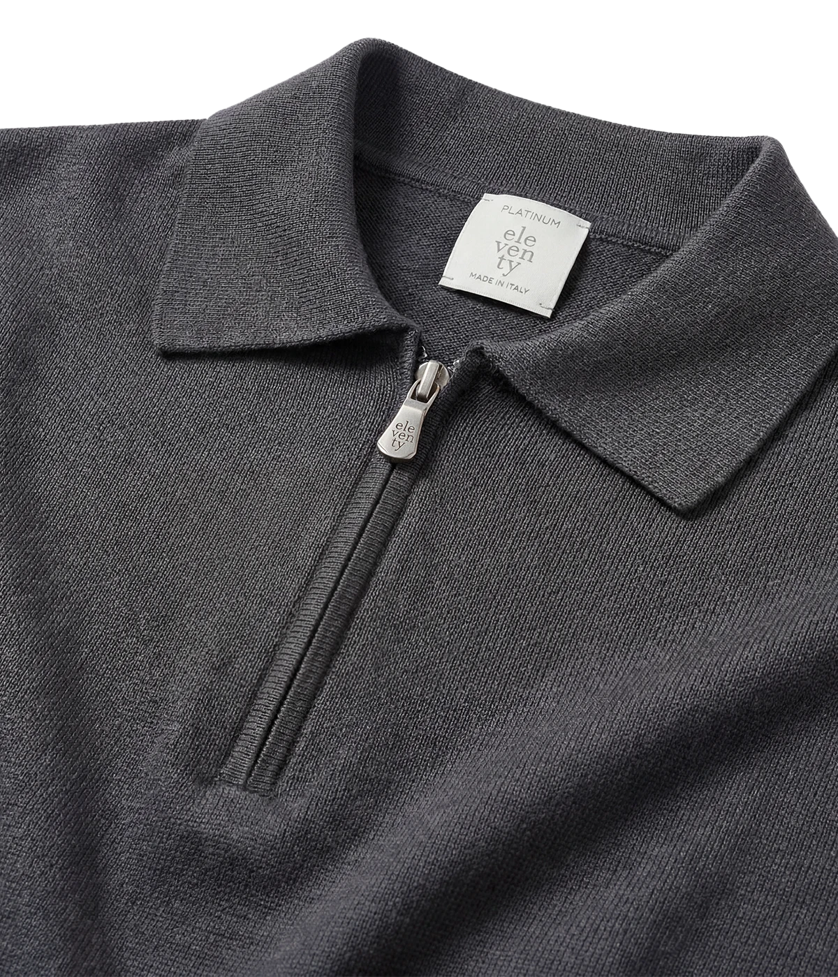 Half Zip Sweater In Nero