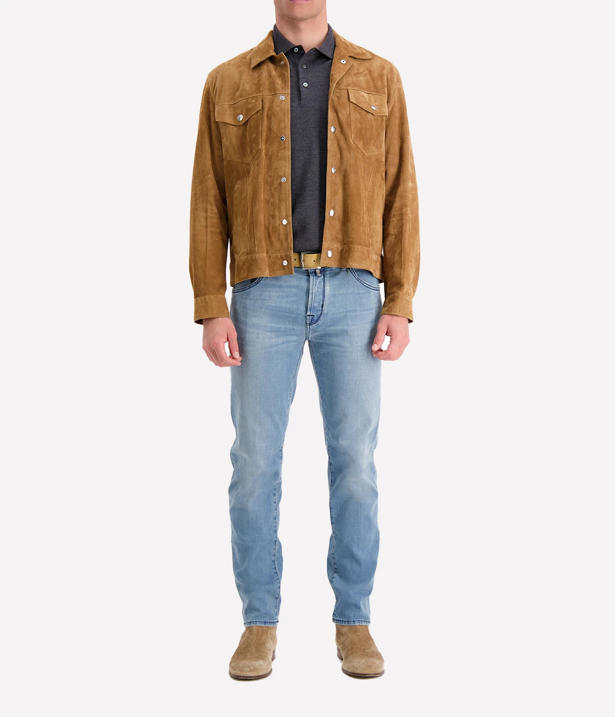 *FINAL SALE* Florence Leather Jacket in Brown