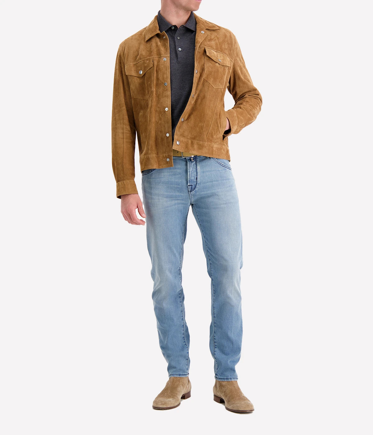 *FINAL SALE* Florence Leather Jacket in Brown