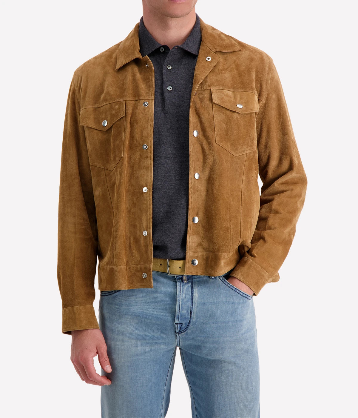 *FINAL SALE* Florence Leather Jacket in Brown