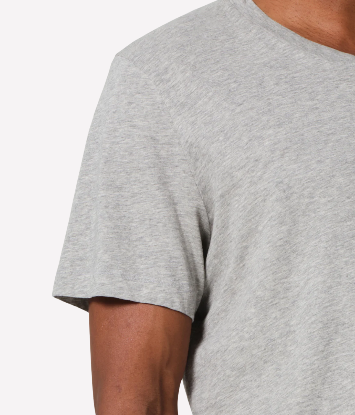 Everyday Tee in Heather Grey