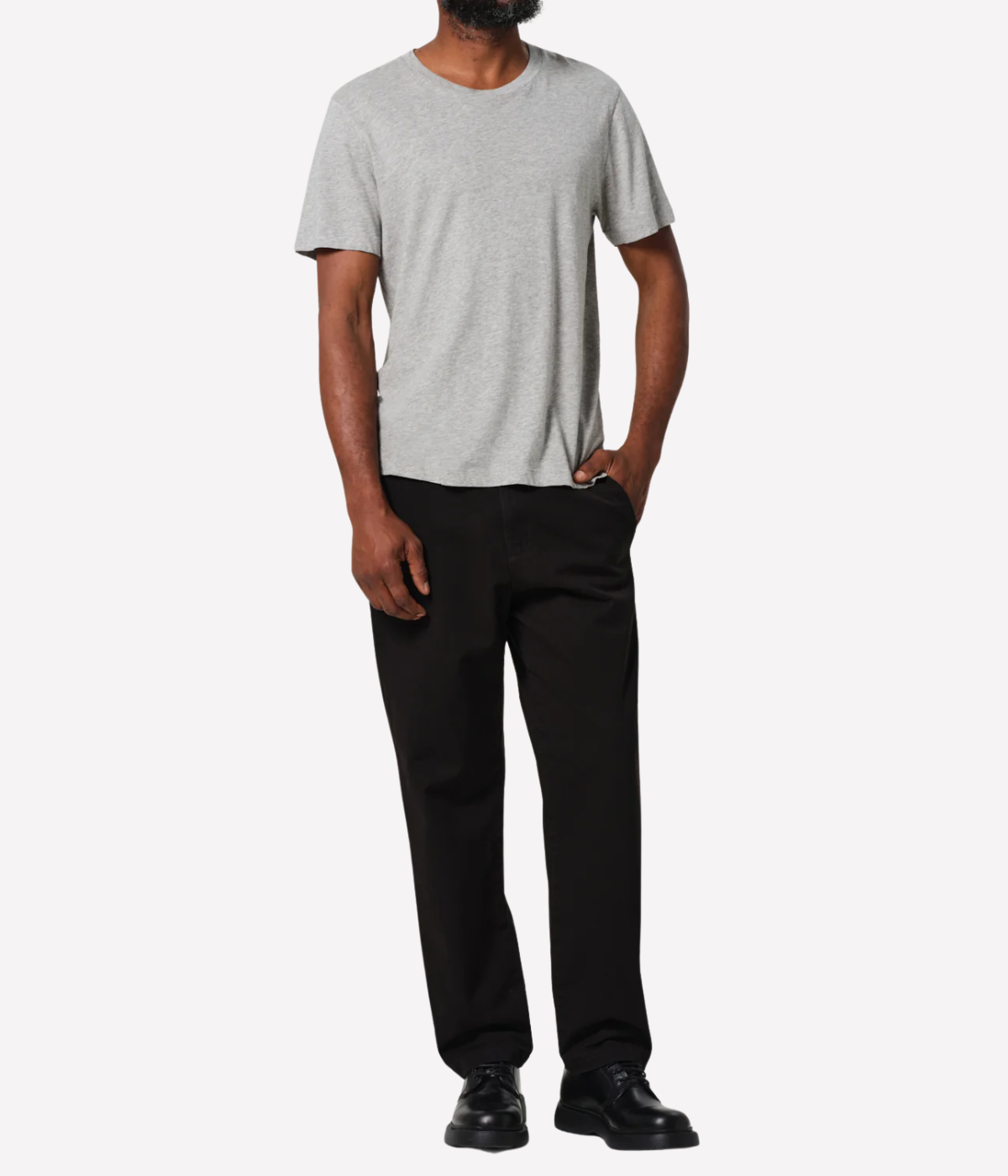 Everyday Tee in Heather Grey