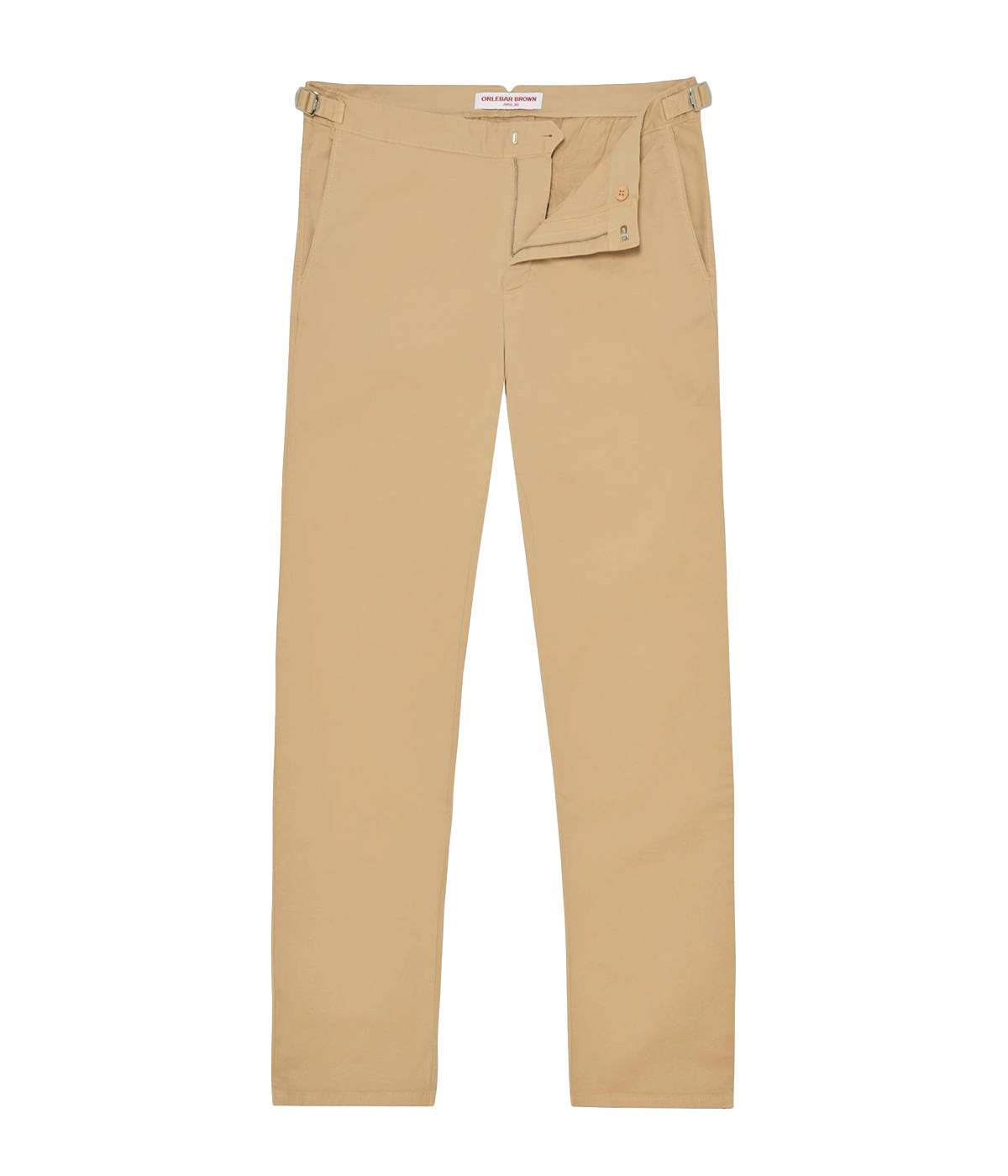 Fallon Stretch Cotton Pant in Sand Dune