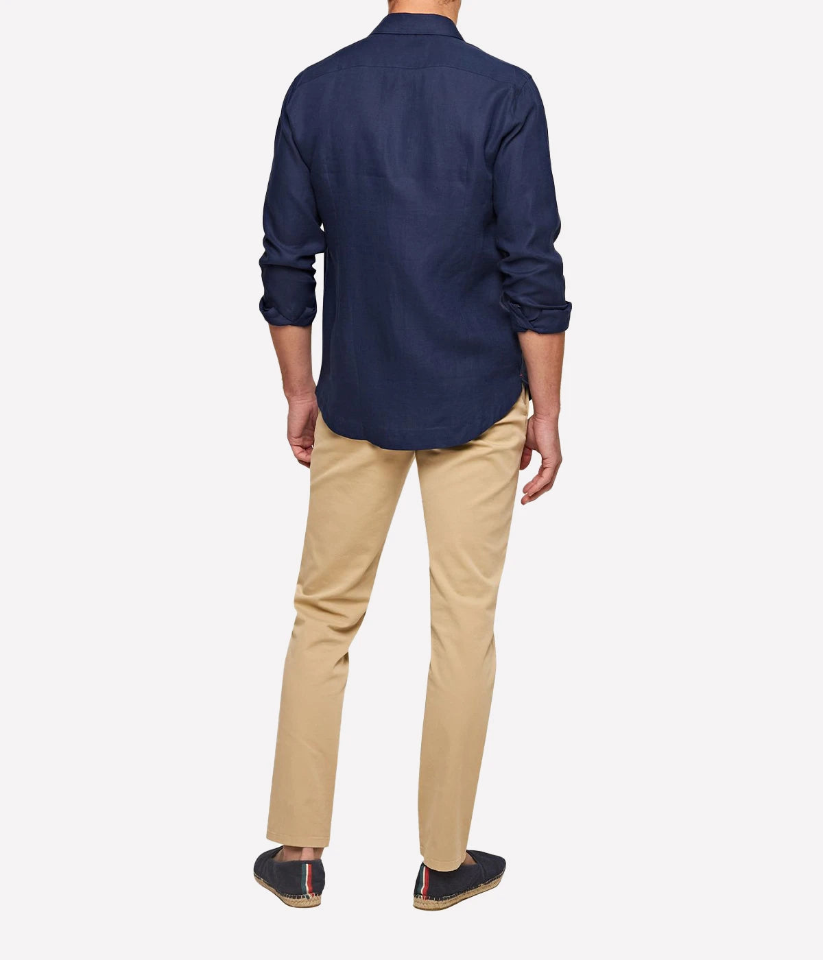 Fallon Stretch Cotton Pant in Sand Dune