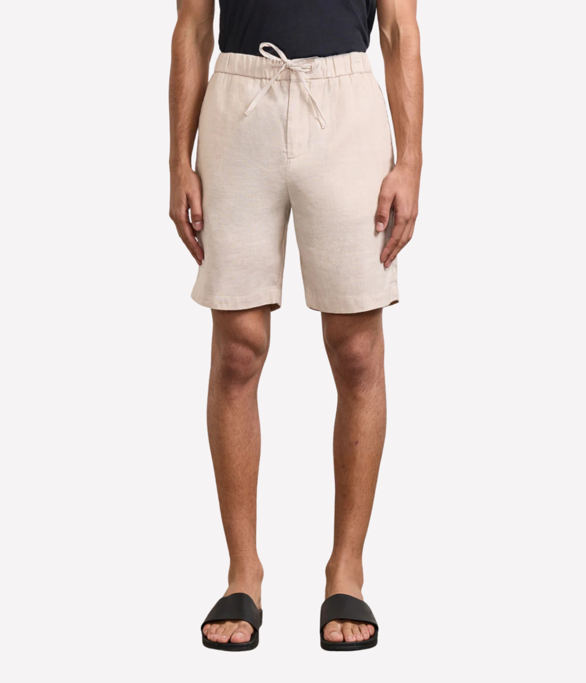 Felipe Linen Short in Sand