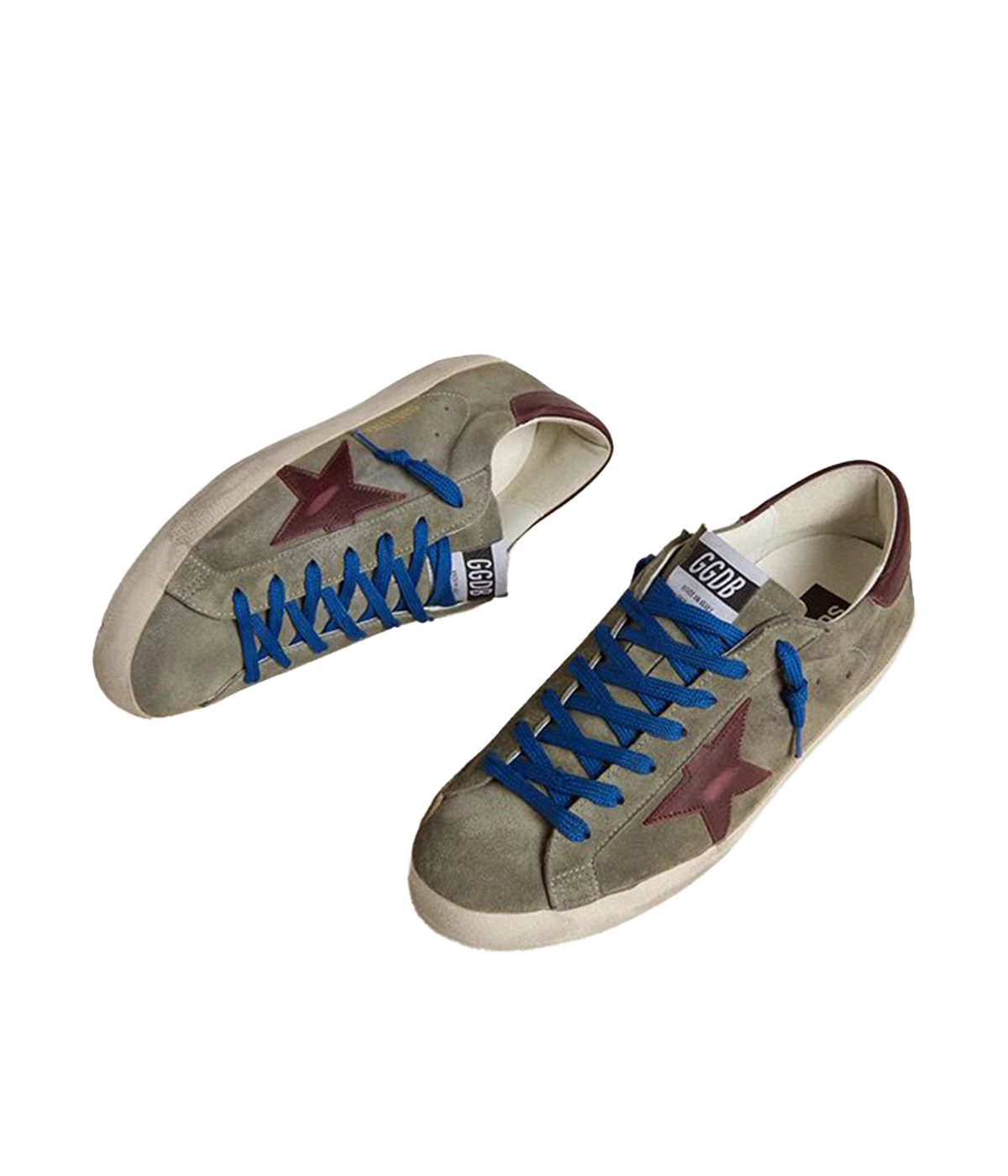 Super Star Sneaker in Green & Kenya