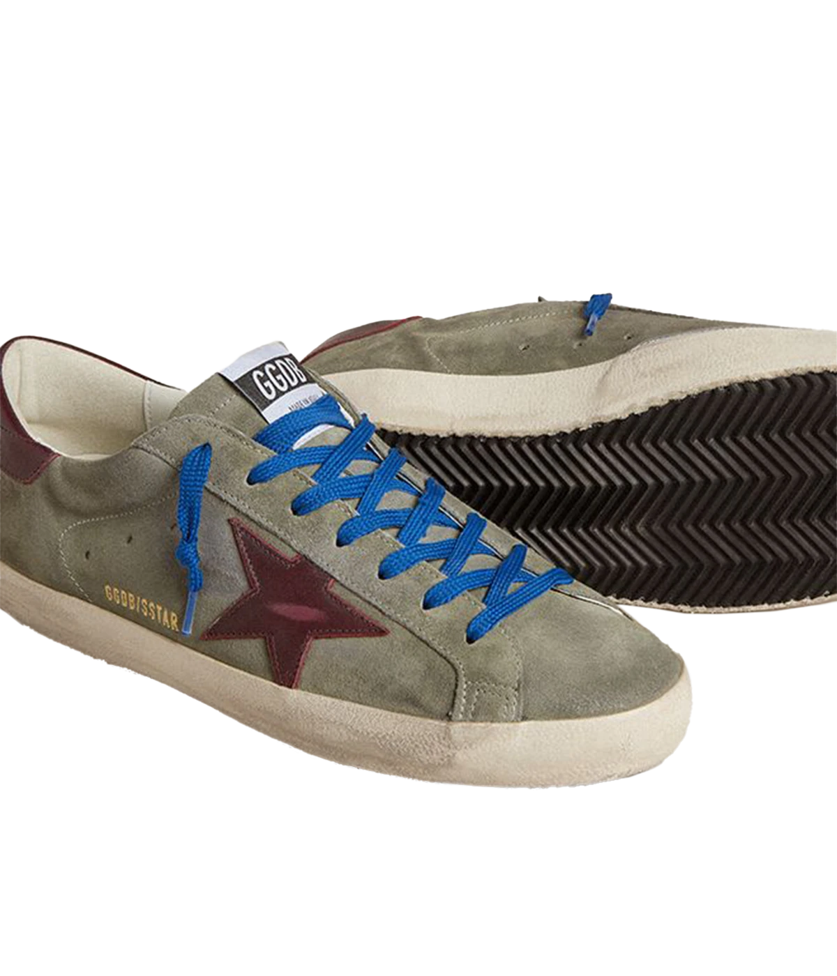 Super Star Sneaker in Green & Kenya