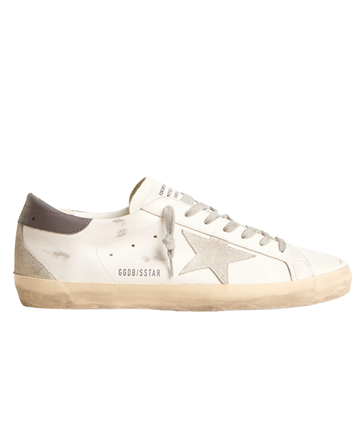Super Star Sneaker in White, Ice & Dark Grey