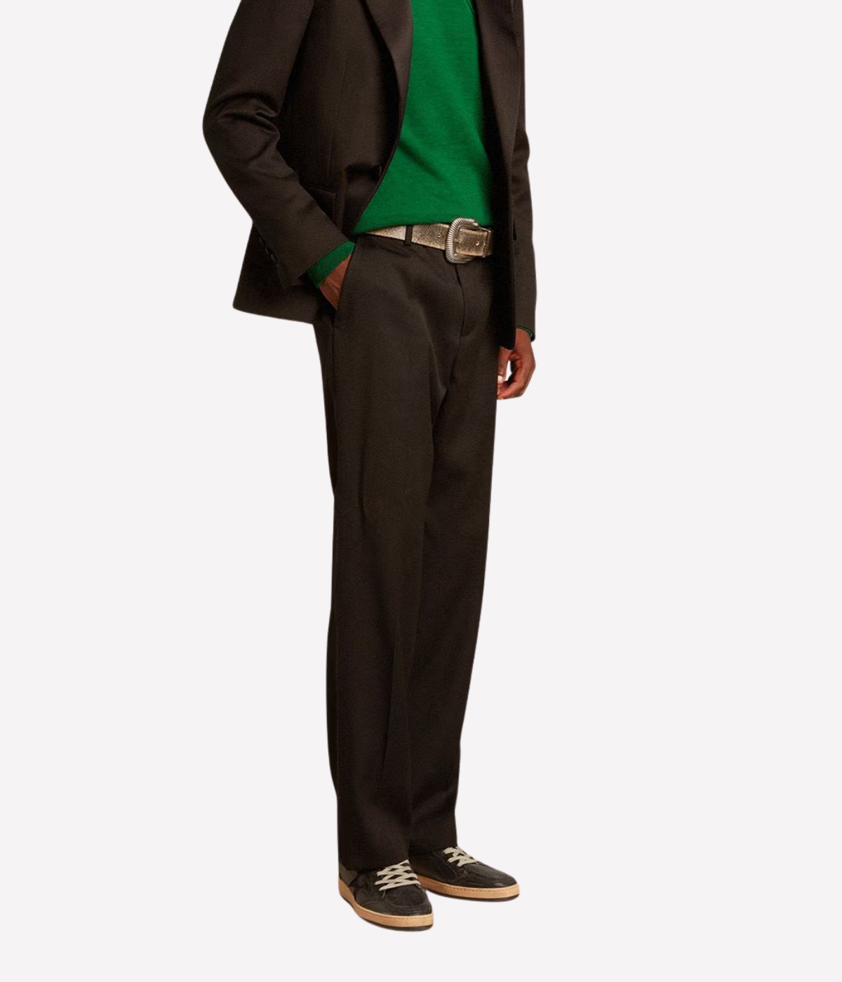 Ball Star Sneaker in Black