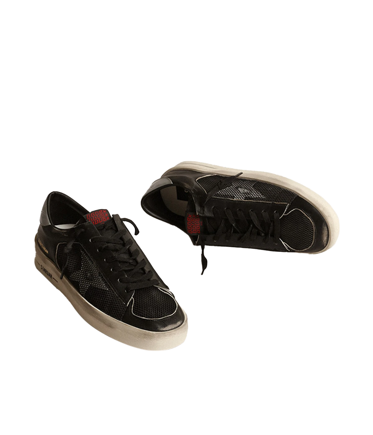 Stardan Sneaker in Black & Silver
