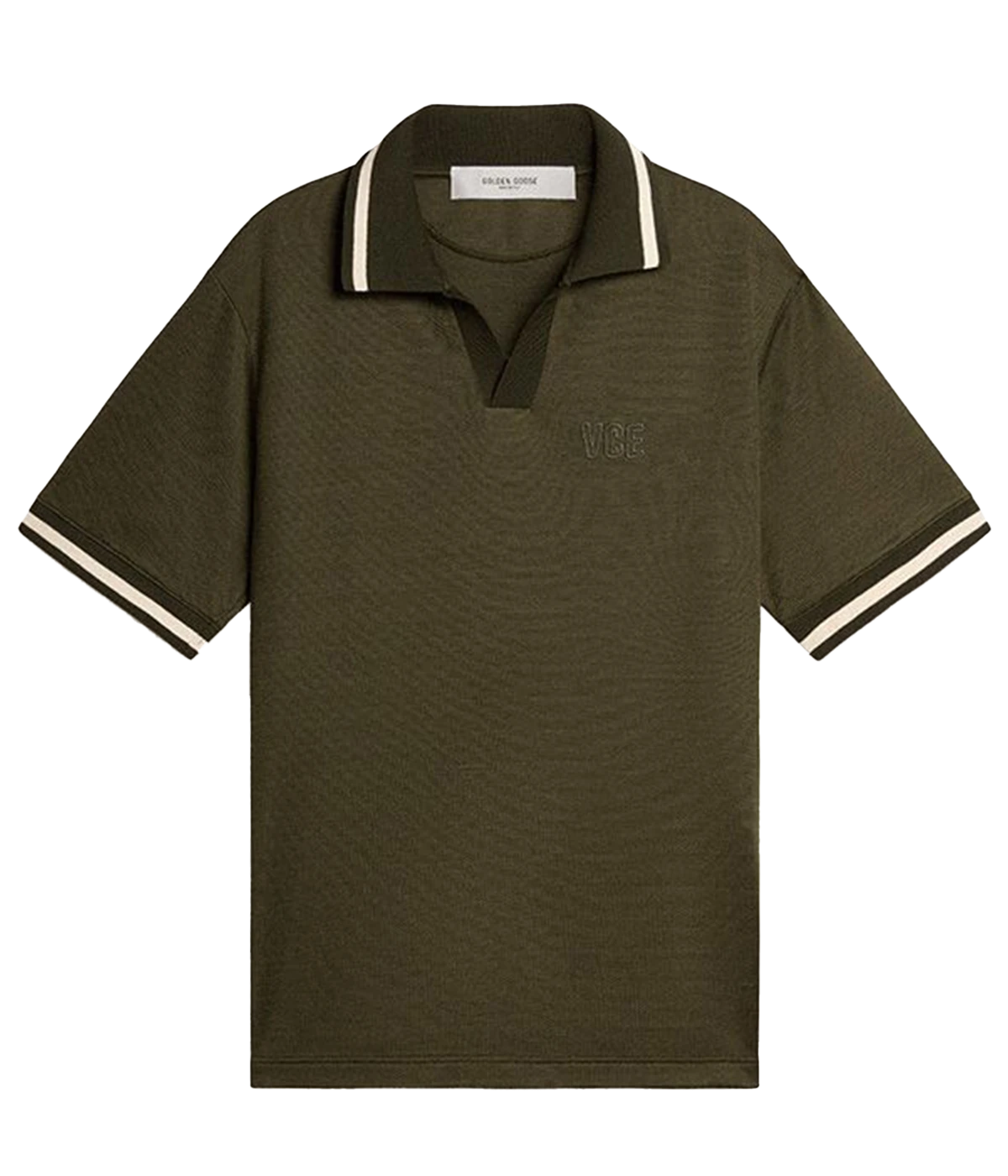 Journey Piquet Knitted Polo in Grape Leaf