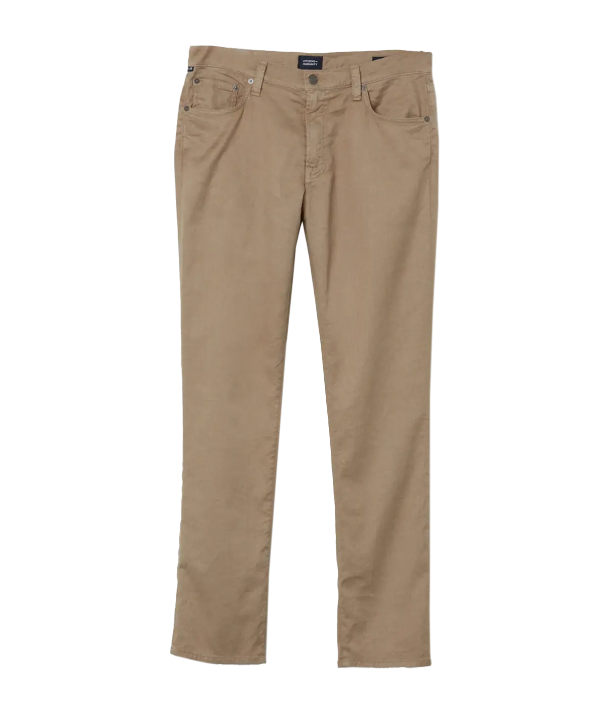 Neutral stretch linen pants by Citizens of Humanity. Perfect for summer, breathable and lightweight, great for athletic build. Wash and wear. 