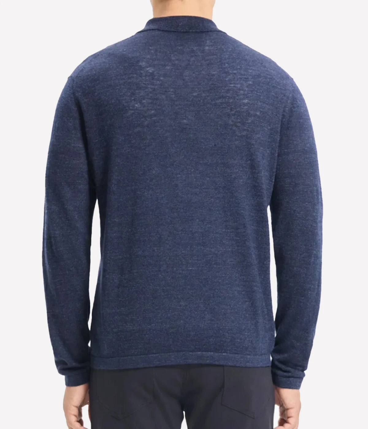 Geon Long Sleeve Knit Shirt in New Baltic
