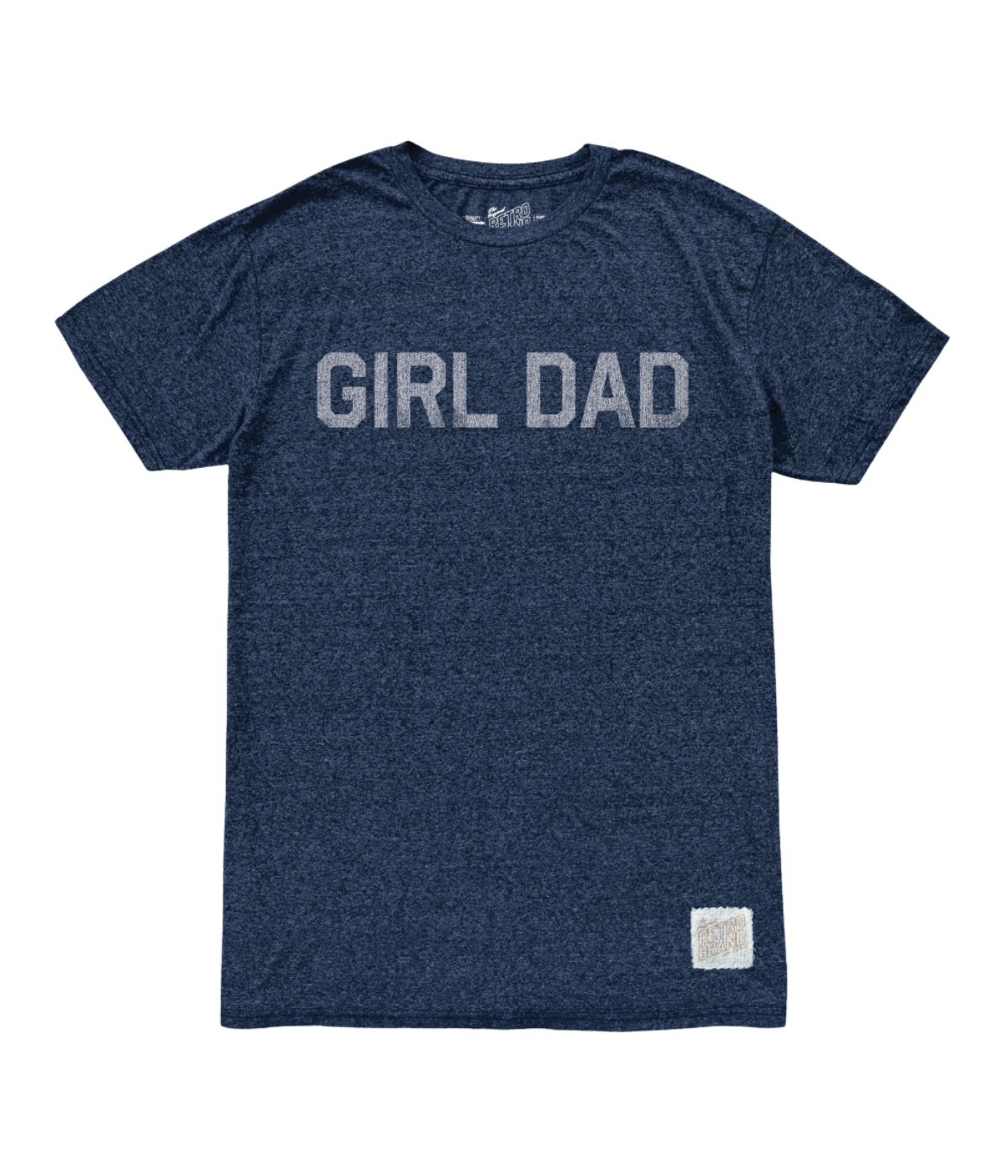 Girl Dad Tee in Navy