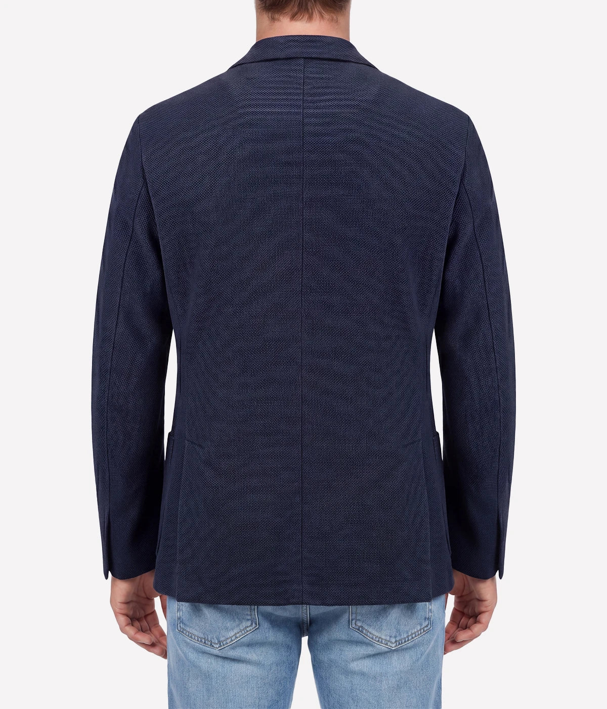 Men Loro Piana Blazer in Navy Blue