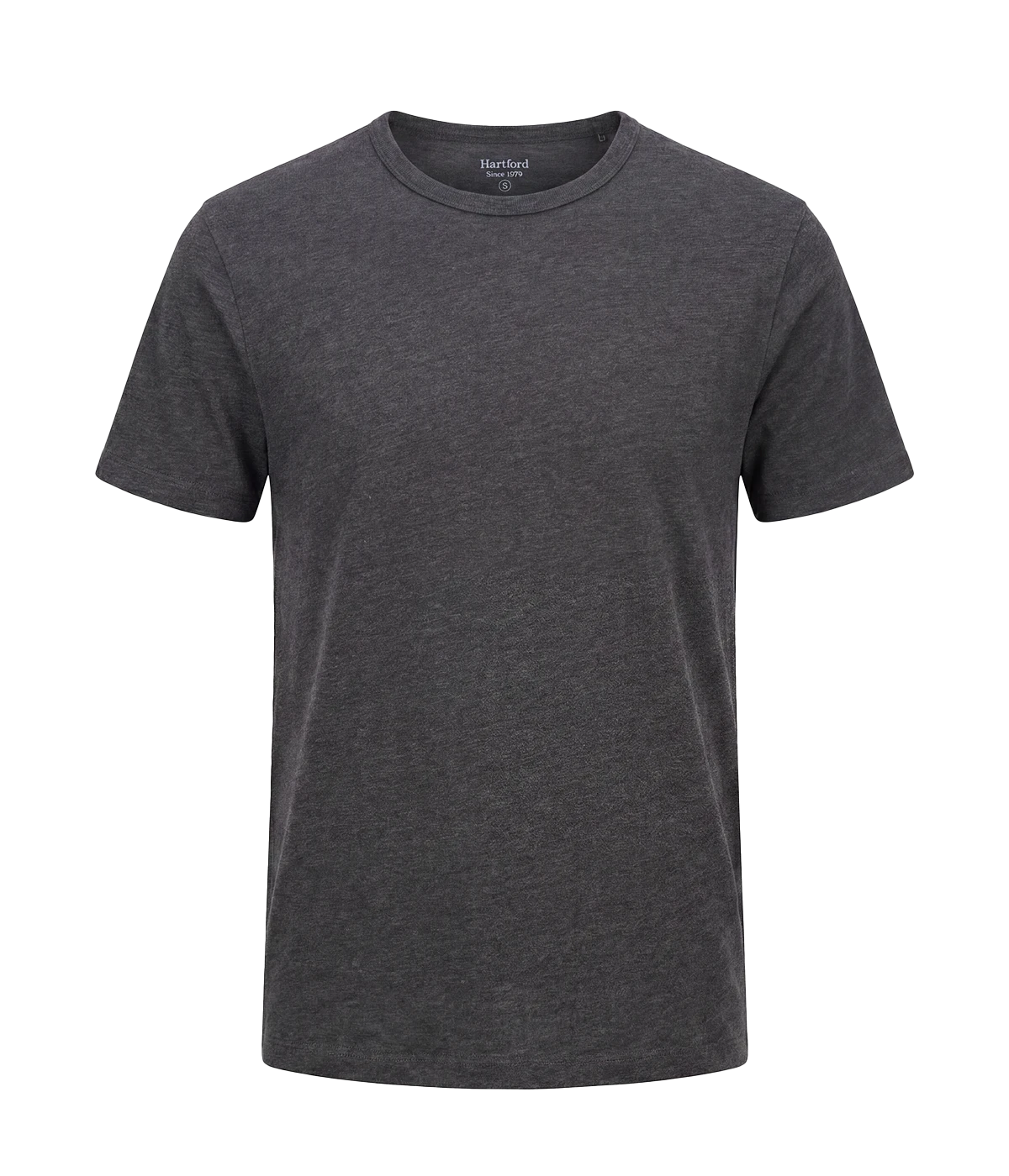 Knitted T Shirt in Thunder