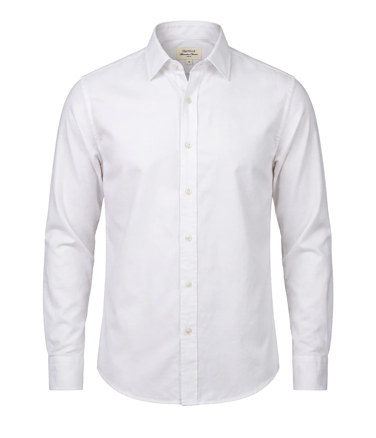 Paul Woven Shirt in WHITE