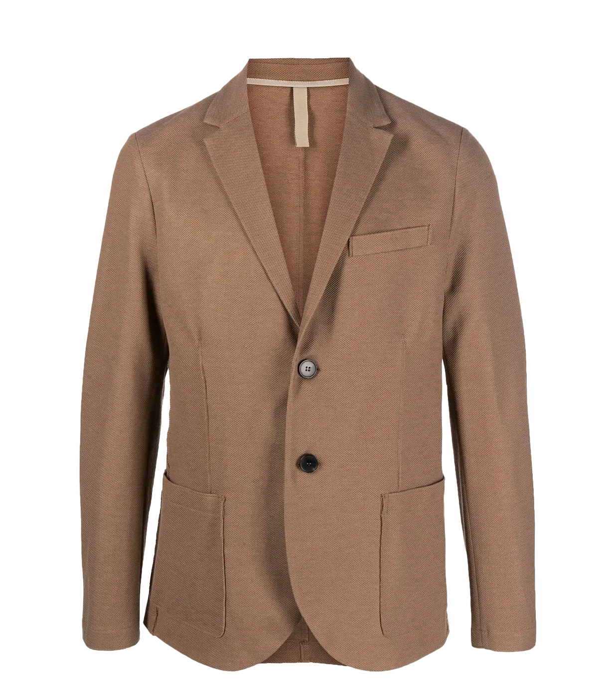 Hopsack Blazer in Brown